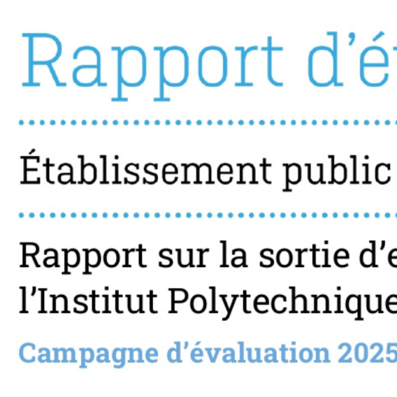 Hcéres issues unanimously favorable opinion on IP Paris exiting experimental status